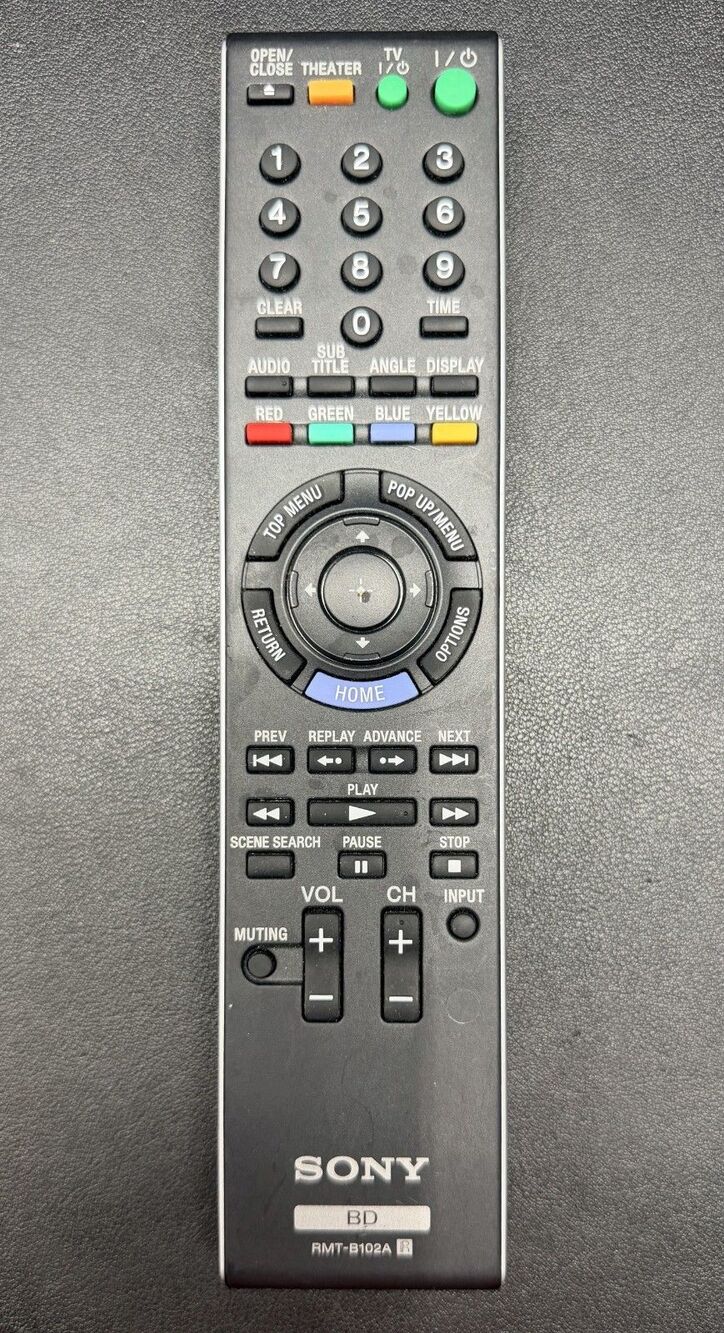 RMT-B102A OEM Remote for Sony Blu-ray Player BDP-S350 BDP-BX1 BDPS350 BDPBX1